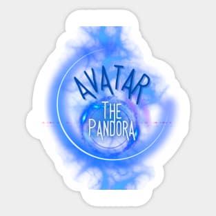 avatar the pandora Sticker